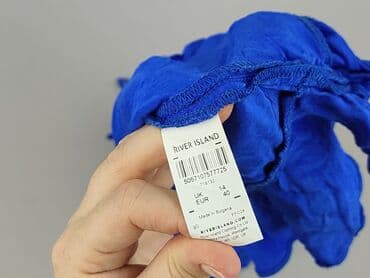 srebrne sandały reserved: River Island, Spódnica damska, L — 4