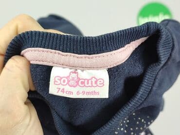 sukienka sweter h: Sweatshirt, So cute, 6-9 months, condition - Good — 4