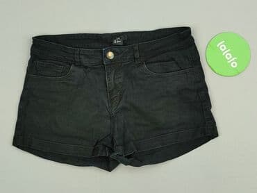 hm krótkie spodenki czarne: H&M, Szorty damskie, rozmiar S — 2