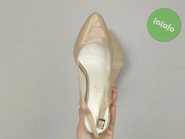 ccc srebrne buty: Półbuty damskie, rozmiar 36 — 7