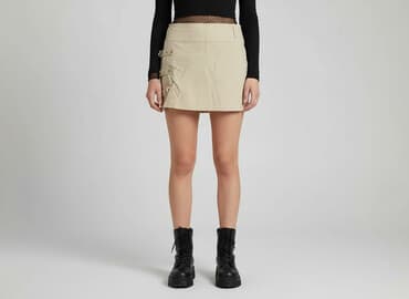 spódnice mini z paskiem: Women`s skirt, size S — 1