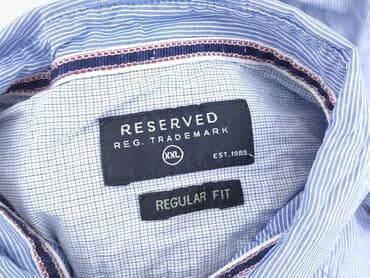 koszulka ze ściągaczem na dole: Reserved, Koszulа dla mężczyzn, 2XL — 4