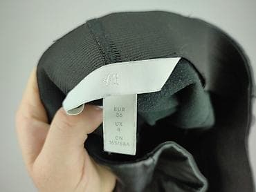 hm legginsy: H&M, Legginsy Ze skóry ekologicznej damskie, rozmiar S — 4