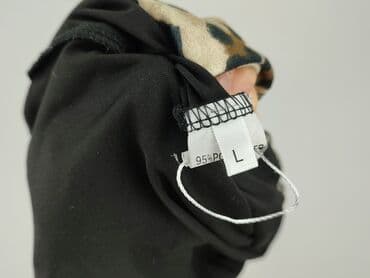 bluzki nietoperz czarne: Bluzka damska, rozmiar L — 4