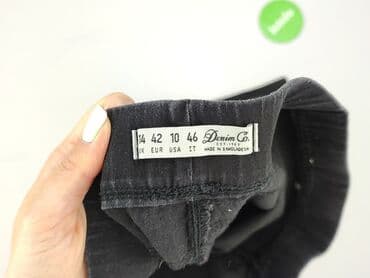 goodies jeans woskowane: Denim Co, Legginsy Eleganckie damskie, rozmiar XL — 4