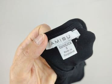 t shirty z dekoltem na plecach: Amisu, T-shirt damski, rozmiar S — 4