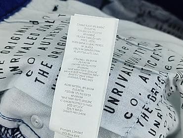 reserved zebra: Denim Co, Szorty dla mężczyzn, rozmiar L — 5