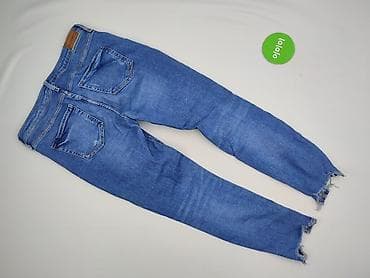 silver jeans spodnie: River Island, Jeansy damskie, rozmiar M — 3