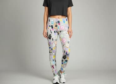 leginsy gym glamour: Legginsy Sportowe damskie, rozmiar S — 5