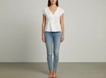 białe bluzki adidas: Bluzka damska, rozmiar M — 6