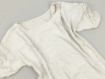 białe bluzki z krótkim rękawem: Women's blouse, size 6XL — 2