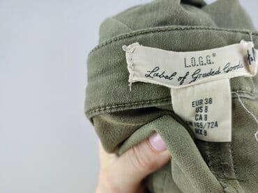 rajstopy termiczne hm: H&M L.O.G.G., Spodnie materiałowe damskie, rozmiar M — 5