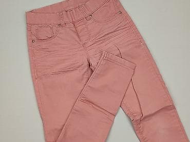 bialy top: Spodnie jeansowe, Young Style, 11 lat, 146, stan - Bardzo dobry — 1