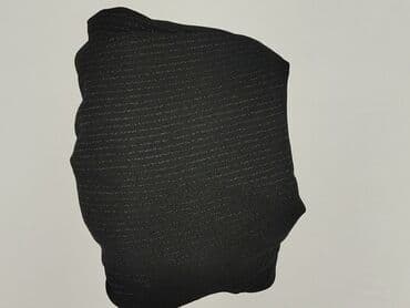 czarne legginsy prążkowane: Spodnie materiałowe damskie, rozmiar XL — 7