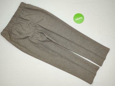 jeansy ecru: Spodnie materiałowe damskie, rozmiar M — 3