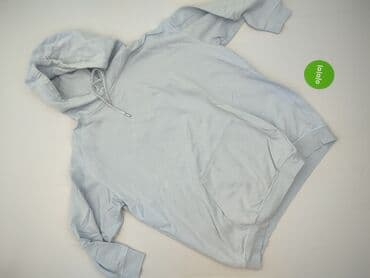 bluzy poliester: H&M Basic, Bluza z kapturem damska, rozmiar L — 2