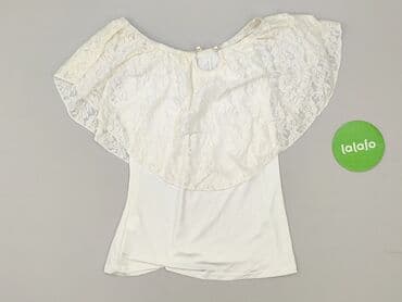 bluzki hiszpanki w kwiaty: Bluzka damska, rozmiar S — 2