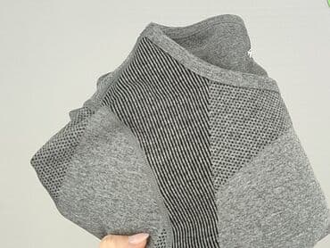bluzki grafitowa: H&M Sport, Top damski, S — 5