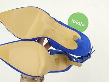 jakie buty do srebrnej sukienki: Vices, Flat shoes for women, 40, condition - Perfect — 4