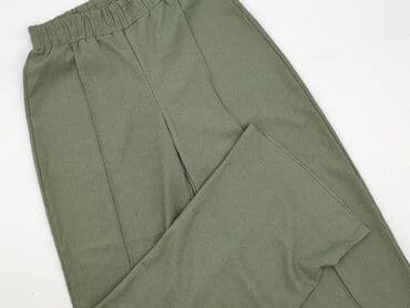 Women's Clothing: Material trousers for women, size S (EU 36) — 1