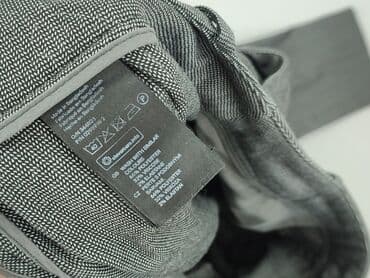 srebrne sukienki na imprezę: H&M, Брюки жіночі, розмір M — 5