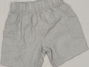 spodnie czarne woskowane: Shorts, 1-3 months, condition - Perfect — 1