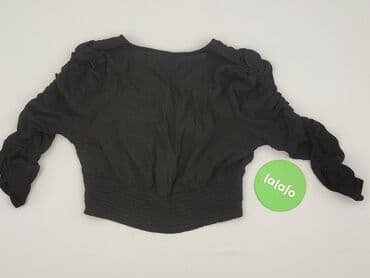 czarne bluzki z krótkim rękawem allegro: Cropp, Жіноча блуза, розмір M — 3