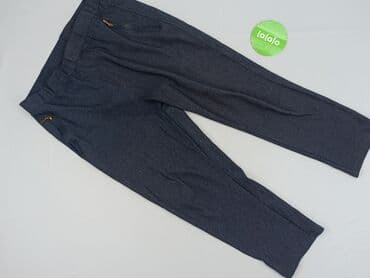 legginsy kolarki: Material trousers for women, size 3XL (EU 46) — 2