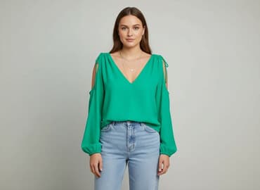 hm bluzki z krótkim rękawem: H&M Divided, Bluzka damska, rozmiar XL — 7