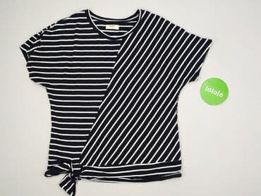 bluza w paski pepco: Papaya, Bluzka damska, rozmiar XL — 2