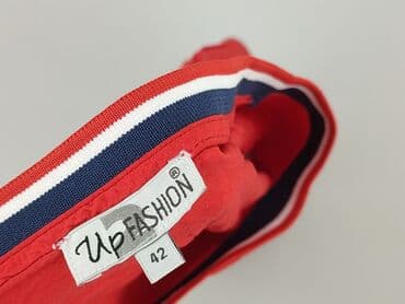 czerwona bluzki plus size: UpFashion, Bluzka damska, XL — 4