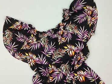 czarna sukienka i creepersy: Peacocks, Sukienka damska, rozmiar 2XL — 1