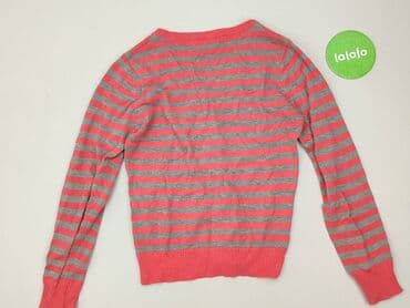 sweter w paski z serduszkiem: JIAHAODI, Kardigan damski, rozmiar 2XL — 3