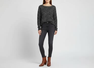 cekiny do sukienki: Sweter damski, rozmiar L — 5