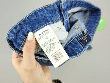 jeansy plus size wysoki stan: Jeansy damskie, XS — 4