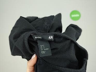 basic tops h: H&M Basic, Sukienka damska, rozmiar S — 7