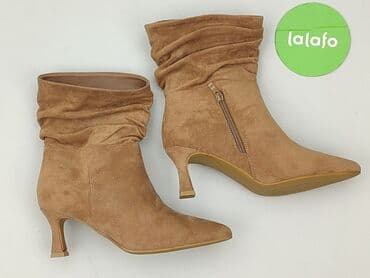 mcqueen klapki: Botki damskie, 37 — 4