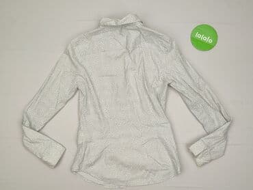 biała koszula z kołnierzykiem damska: Сорочка жіноча, розмір S — 4