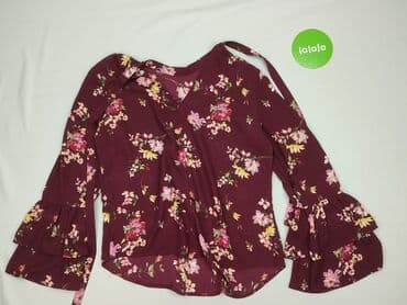 czerwony top stradivarius: Bershka, Bluzka damska, S — 5