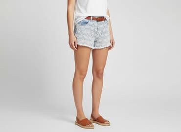 krótkie spodenki z koronką diy: George, Szorty damskie, rozmiar L — 6