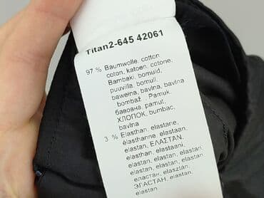 buty stephan: Material trousers for women, size M — 5