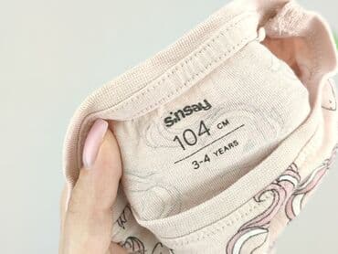 okee sukienki: Bluzka, Sinsay, 3-4 lat, 98-104 cm, stan - Bardzo dobry — 5