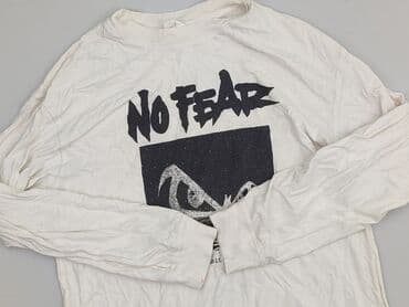 bluzka h m basic: No Fear, Long-sleeved top for men, size S — 1