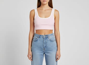 crop sukienki: H&M, Top damski, rozmiar M — 6