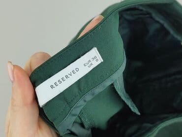 kurtka zimowa damska reserved zielona: Reserved, Spodnie materiałowe damskie, rozmiar S — 5