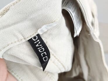 kremowe jeansy: H&M Divided, Jeansy damskie, rozmiar S — 4