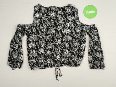 czarne bluzki z fredzlami: Colours, Bluzka damska, rozmiar M — 4