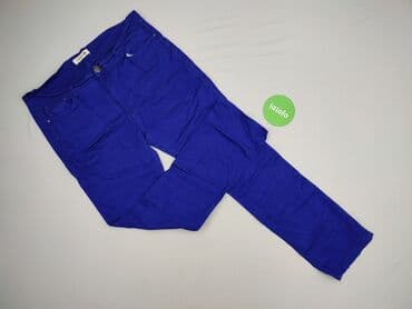 Women: Cherry, Material trousers for women, size M (EU 38) — 2