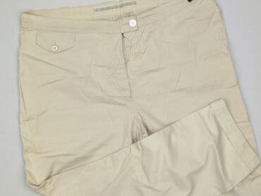 Material trousers for women, size 4XL (EU 48)