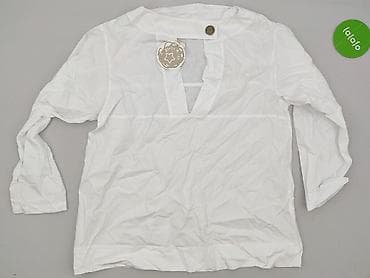 kaskada bluzki: Bluzka damska, rozmiar 4XL — 3